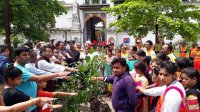 Patrika Harit Pradesh campaign: Planting in Rewa, MLA joined