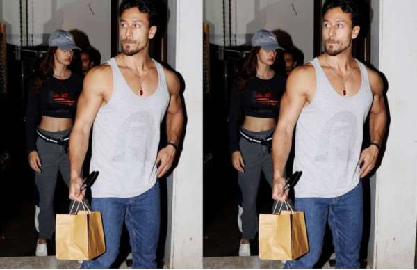 tiger shroff spotted with girlfriend disha patani on dinner date