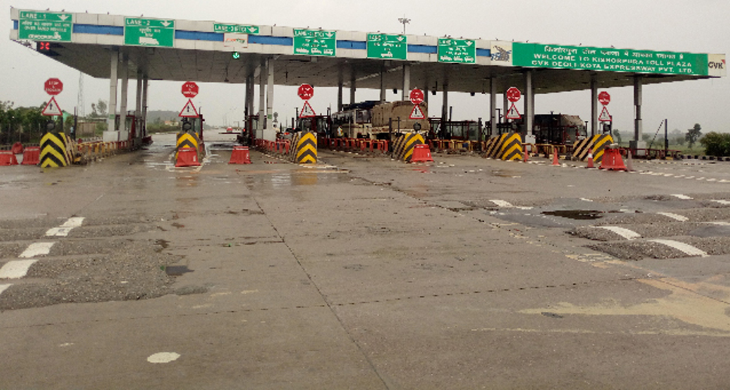 Vehicles will not have to fast on the toll gate