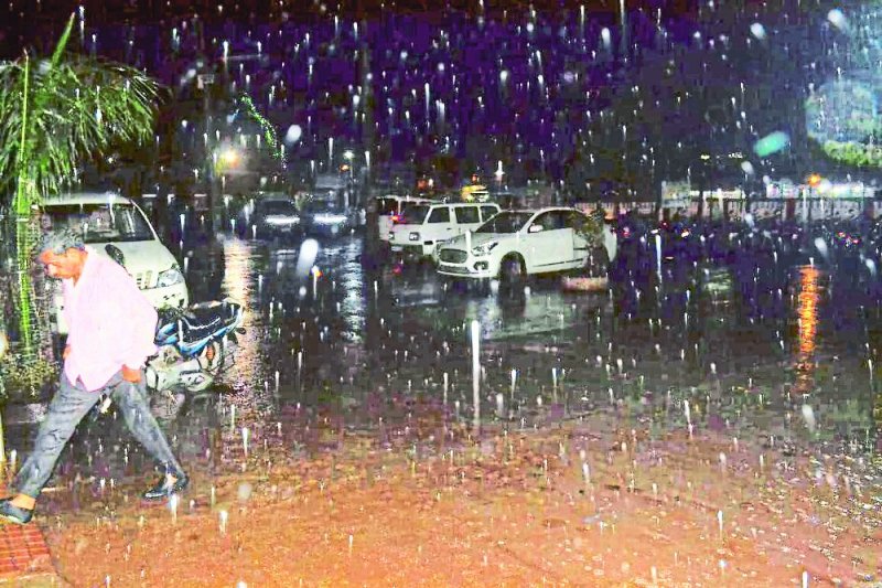 2 inches rain in 3 hours satna madhya pradesh