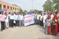 Teachers protest, memorandum to Collector