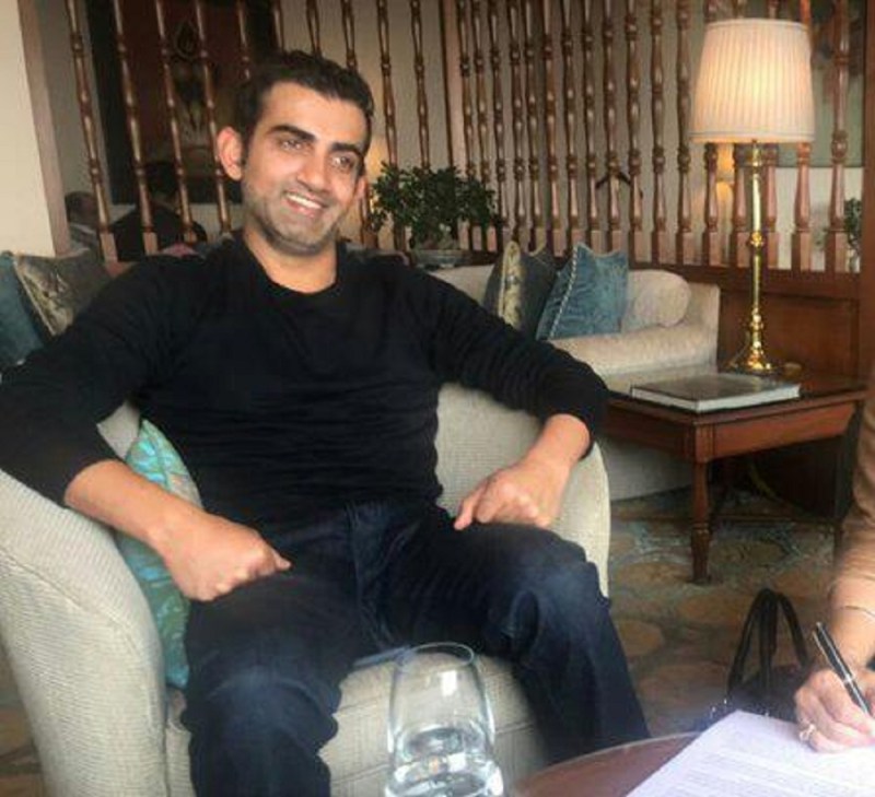 indian Cricketer Gautam Gambhir