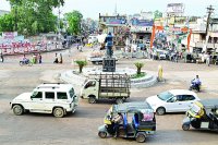 7 crore expenditure on beautification in satna semariya chauraha