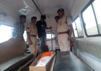 Women constable dead body