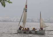 NCC Naval Cadets performed sailing in Anasagar lake