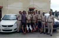 Cases of robbery and kidnapping on the highway in bhilwara
