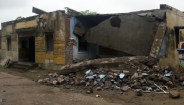 Part of the collapsed hospital, not casualties