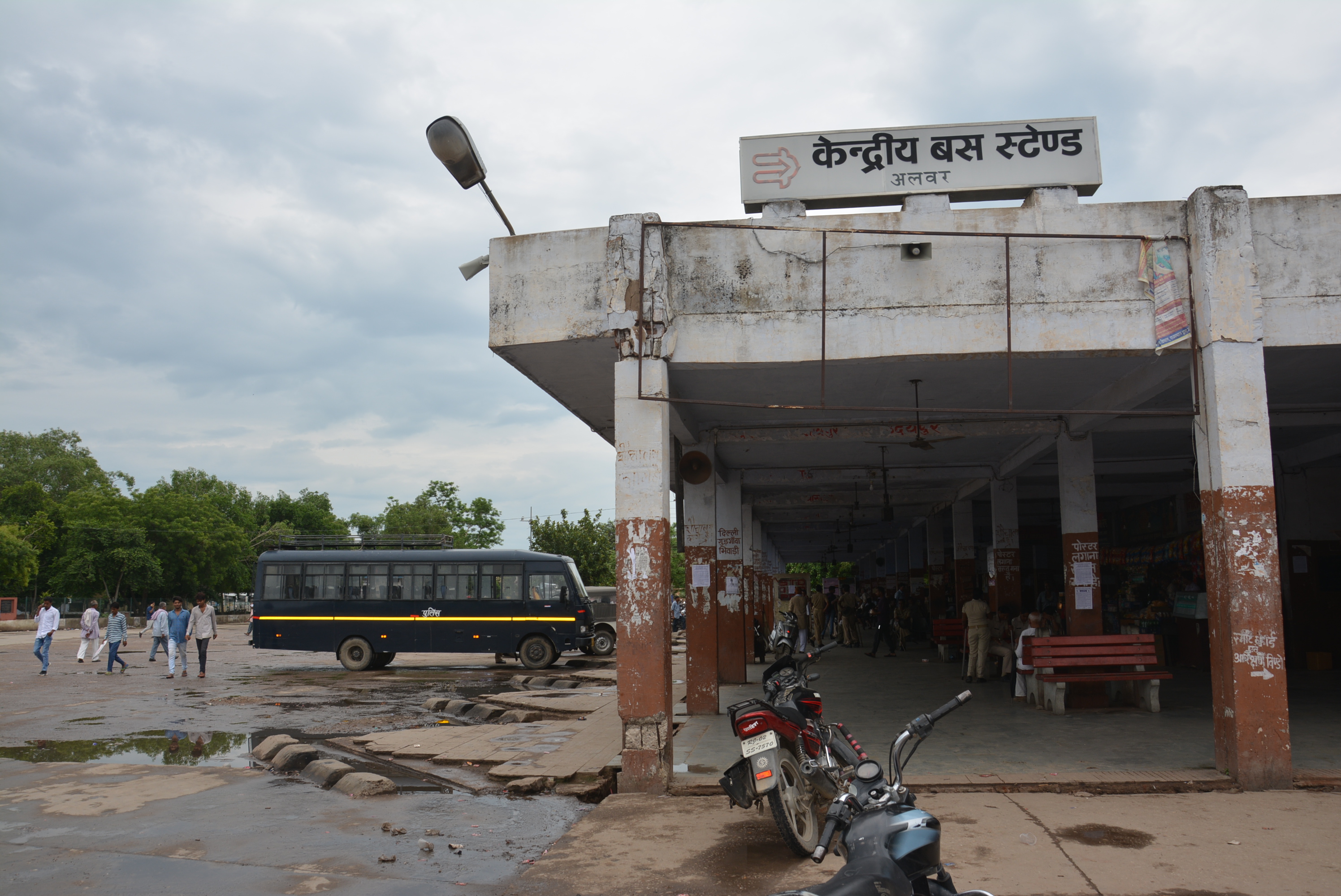 Alwar : Movement of roadways personnel