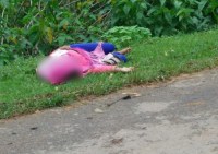 Dead body of girl