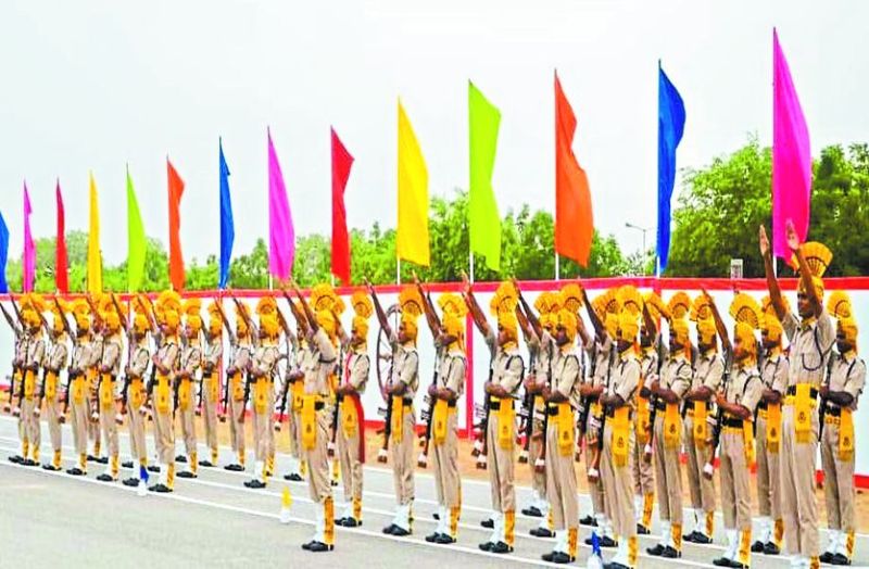 CISF training center in behror alwar