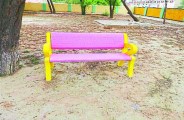 chair in park 