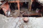 house building collapse