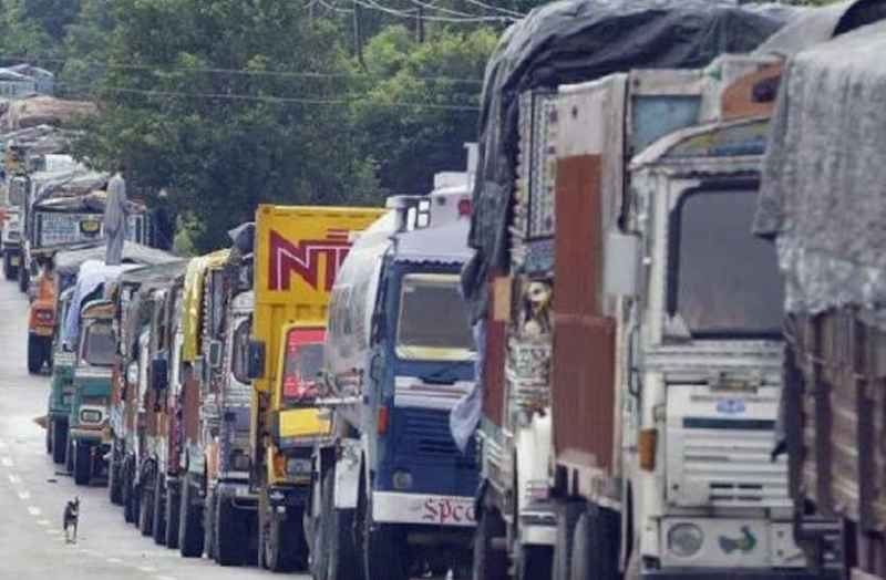 Strike termination of transporter in bhilwara
