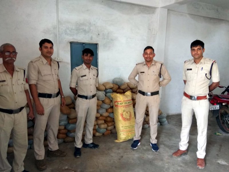 20 lakhs of ganja seized in Sidhi police