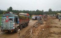 Ambikapur-Bilaspur road jam