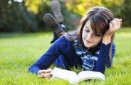 reading book