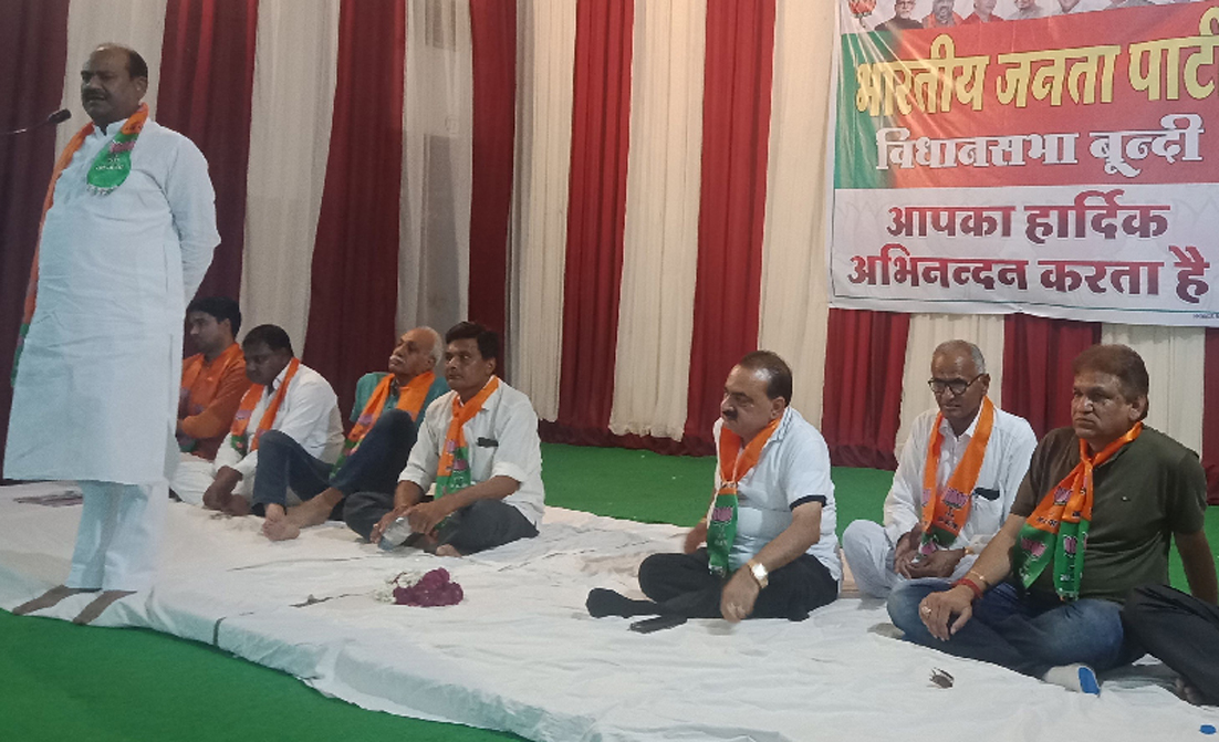 Workforce of the organization booth - Birla