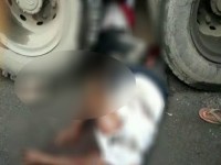 Road accident in azamgarh