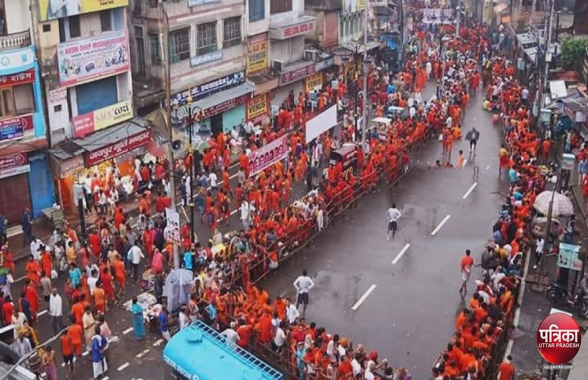 Sawan 2018 : सावन के पहले सोमवार को शिव की नगरी काशी में दर्शन करने की मची होड़, दोपहर तक ही संख्या लाखों पार