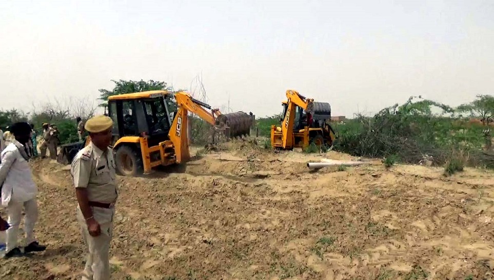 Action to remove encroachment begins from Populated land