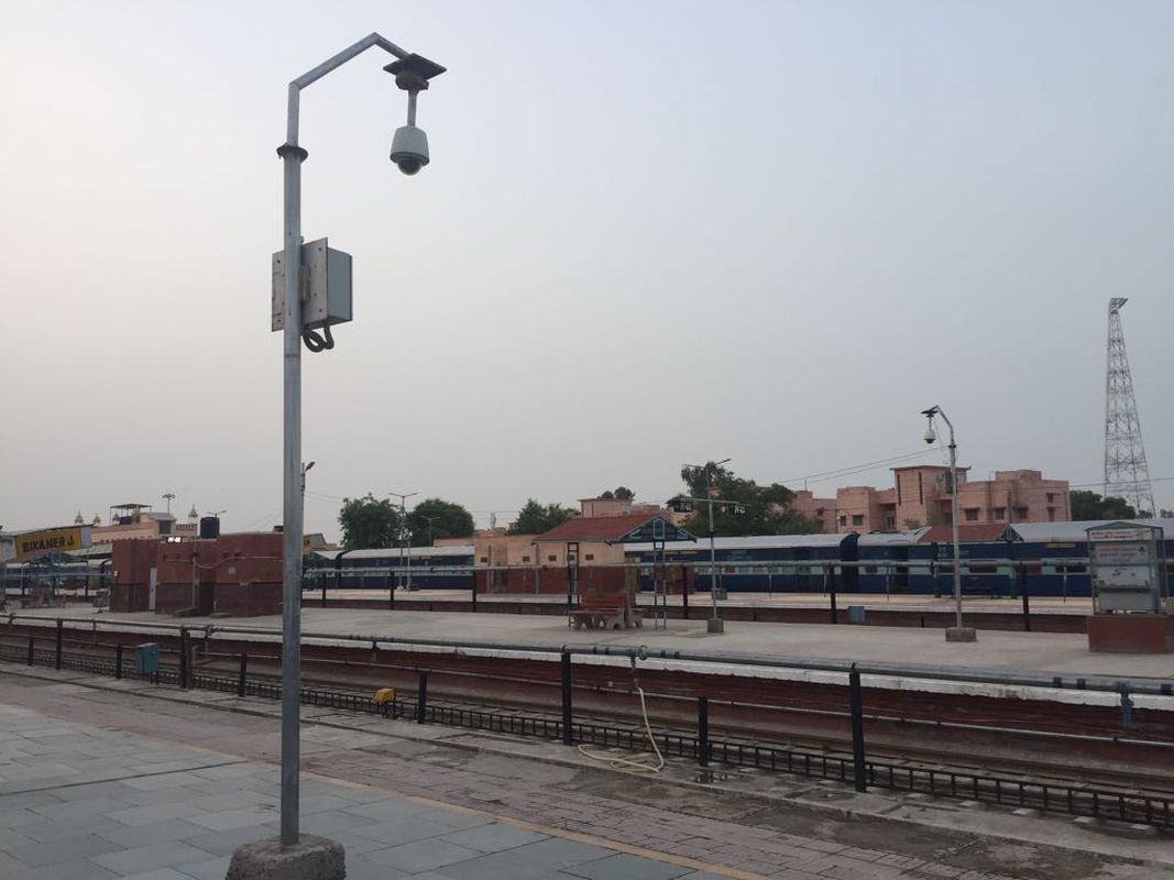 Cameras at six stations