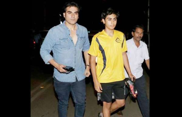 arbaaz khan amrita arora arhan khan latest photos