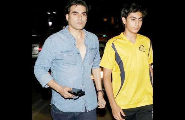 arbaaz khan amrita arora arhan khan latest photos