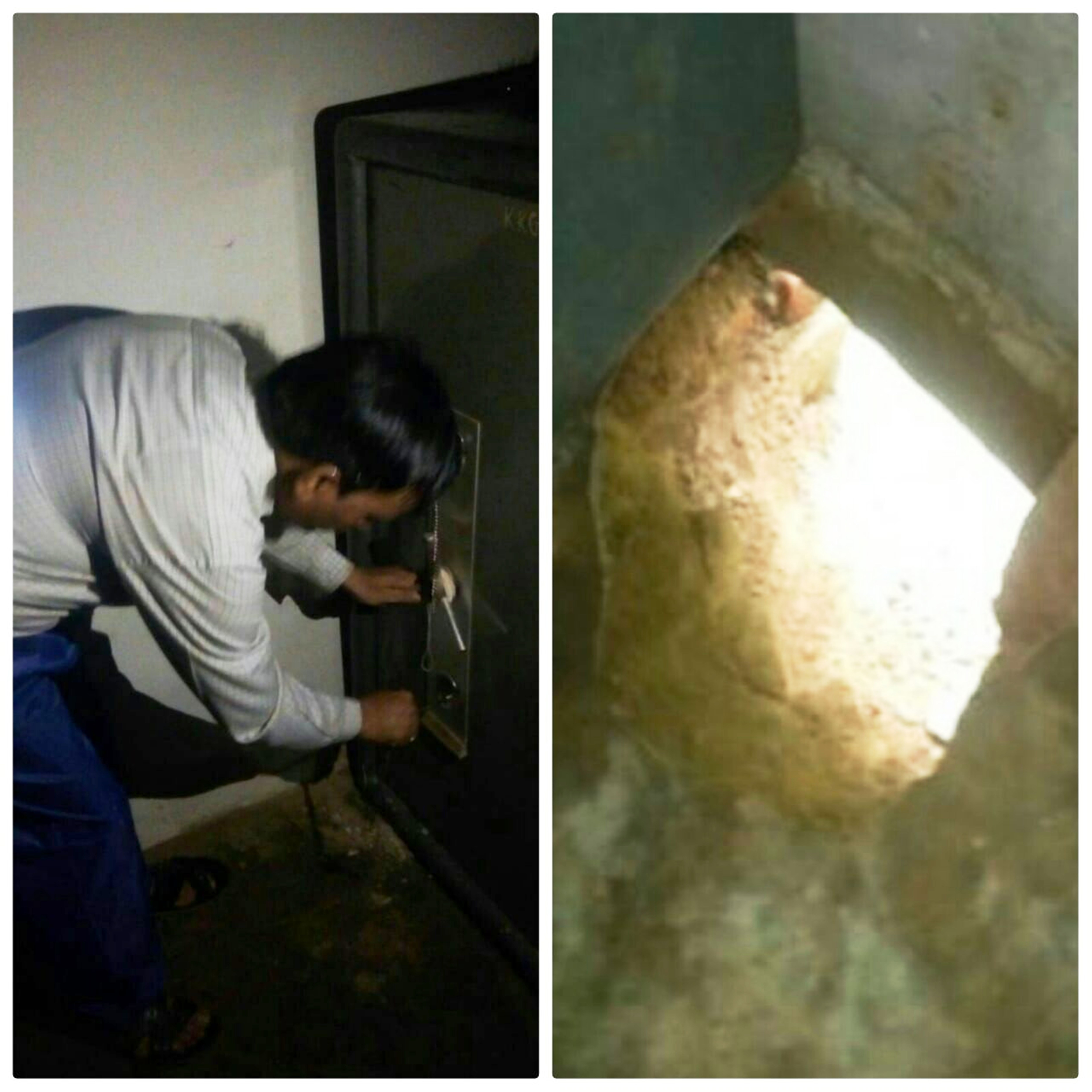 thieves tried to steal from bank by digging Tunnel in kanpur news