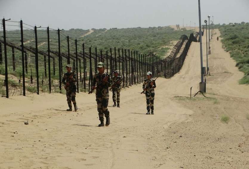 BSF alert mode on western border New Government Atonement in Pakistan