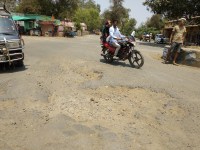 Difficulty to travel a distance of 200 meters, difficulties in traffic