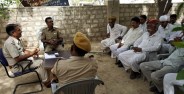 Organized meeting of CLG in lathi police station
