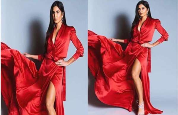Bollywood actress in vogue beauty awards 2018 in red look