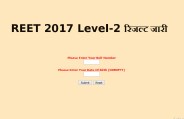 REET Level 2 Result