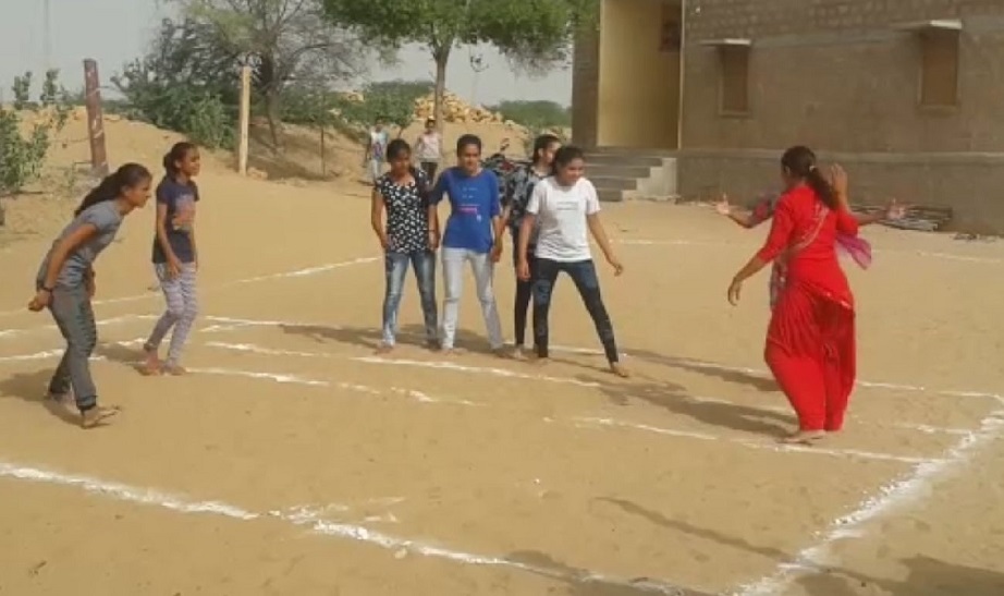Sports Day Organized in Adarsh Vidya Mandir Secondary Mohangarh