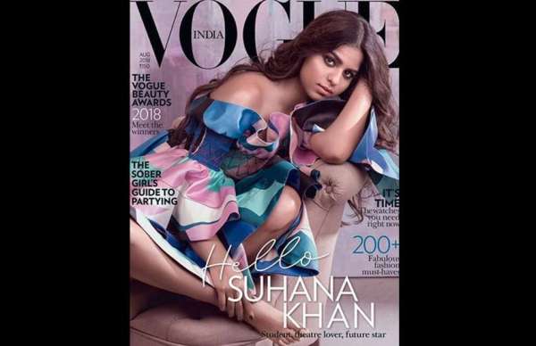 shahrukh khan daughter suhana khan 1st glamorous photoshoot