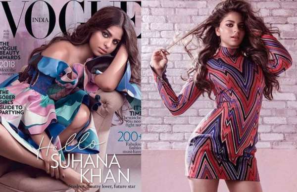 shahrukh khan daughter suhana khan 1st glamorous photoshoot