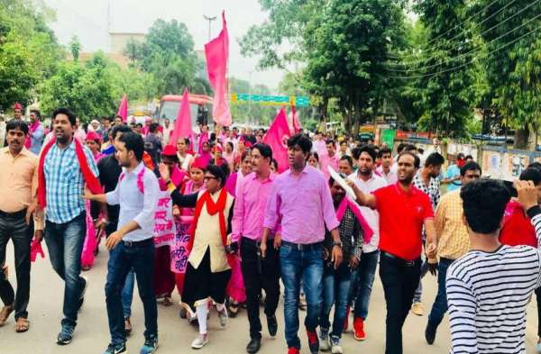 CM Raman Singh virodh