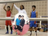 swasti gave competition to boxing queen marry com