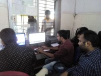 Hey Waho: From today's pilot project, the district hospital has been e