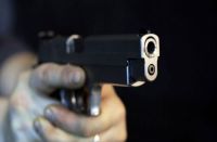 Police arrest two people in behror with weapons