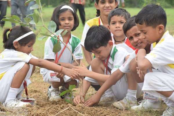 patrika harit pradesh campaign in prism cement satna