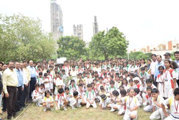 patrika harit pradesh campaign in prism cement satna