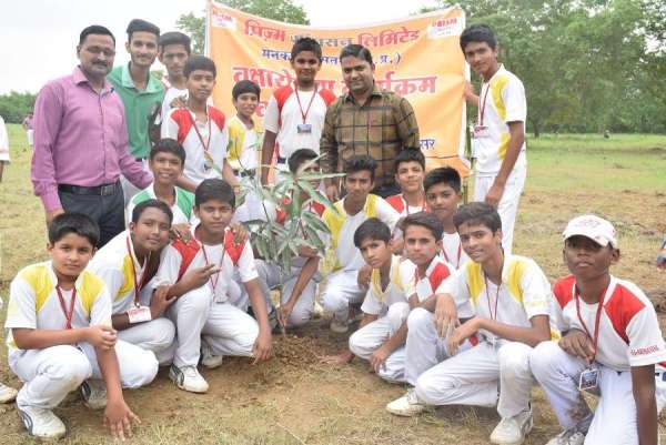 patrika harit pradesh campaign in prism cement satna