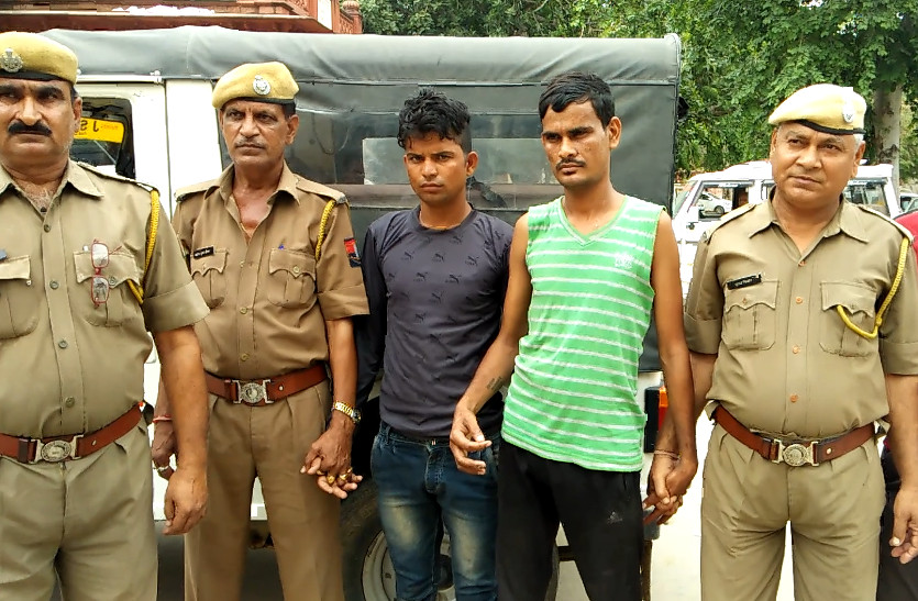 gang held for theft in trains in Alwar
