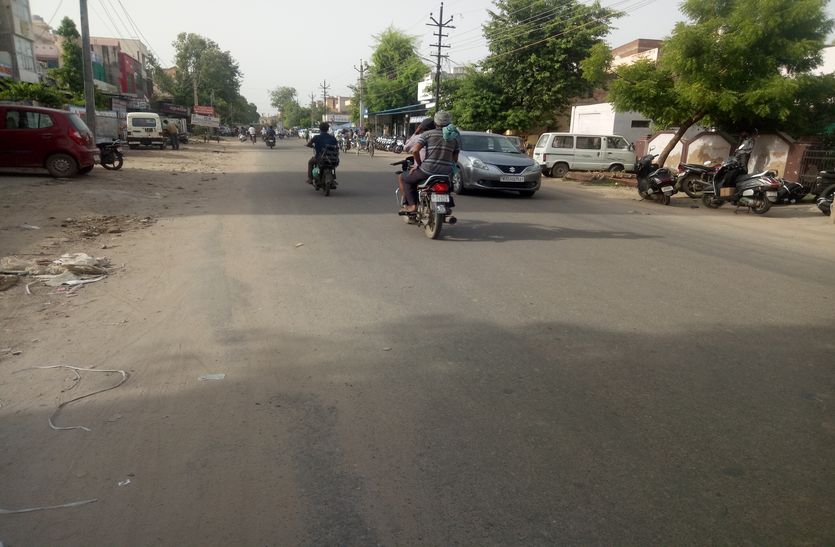 Good And Bad Condition Of Roads In Alwar