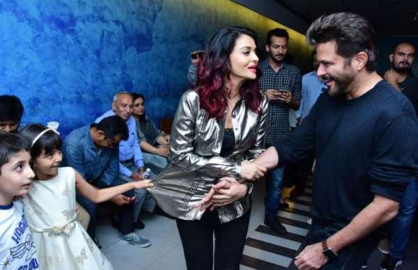 fanney khan screening aradhya bachchan having fun with anil kapoor