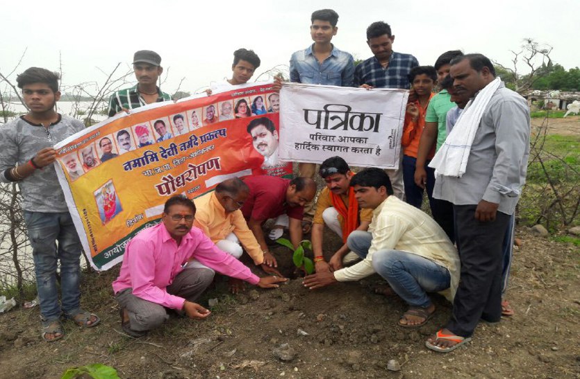 ashoknagar, ashoknagar patrika, patrika news, patrika bhopal, bhopal mp, latest hindi news, Harit Pradesh Campaign, 1500 Plants Planned, Campaign, patrika Campaign, patrika Harit Pradesh Campaign, 