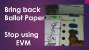 EVM, ballot paper election, general election 2019, ganaral election date, election commissioner, kanpur news, UP news 