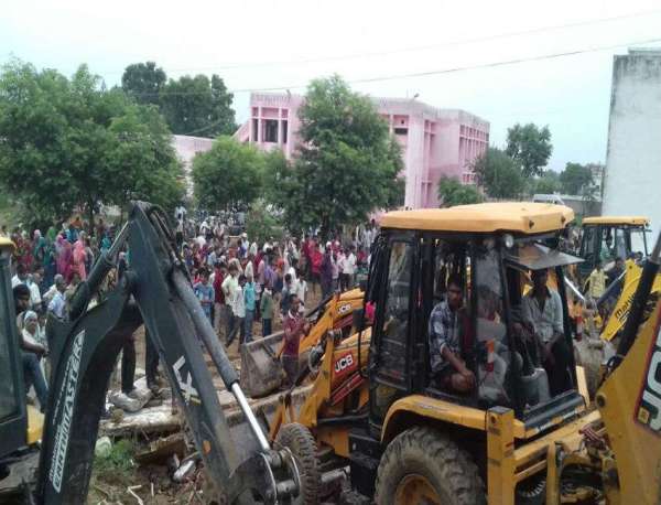 Two-storey house fell