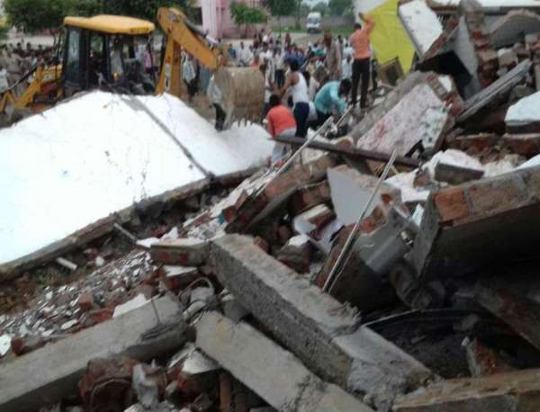 Two-storey house fell